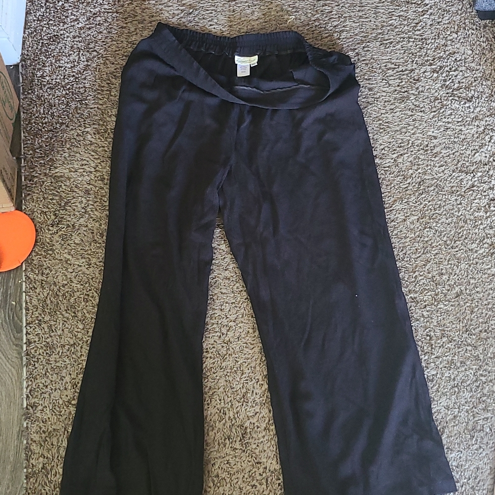 Black Coldwater creek pxl maternity pants